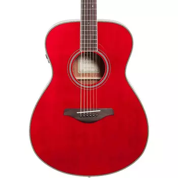Yamaha FS-TA TransAcoustic Концертная электроакустическая гитара с хорусом и реверберацией — рубиново-красный Yamaha FS-TA TransAcoustic Concert -Electric Guitar w/ Chorus and Reverb -