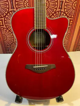 Yamaha FSC-TA TransAcoustic Concert Cutaway — рубиново-красный Yamaha FSC-TA TransAcoustic Concert Cutaway -