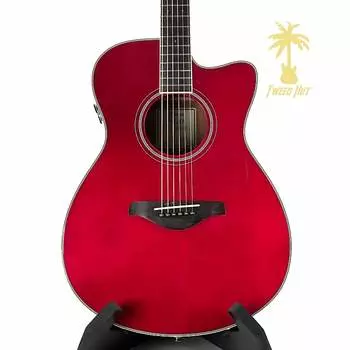 Yamaha FSC-TA TransAcoustic Concert Ruby Red
