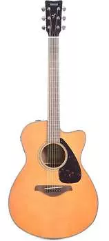 Yamaha FSX800C Электроакустическая гитара Vintage Natural FSX800C Acoustic-Electric Guitar