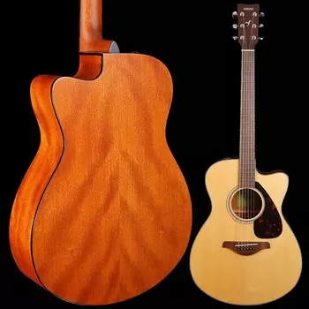 Yamaha FSX800C Small Body Acoustic-Electric Solid Top, натуральный, 3 фунта 15,6 унции FSX800C Small Body Acoustic-Electric Solid Top, Natural