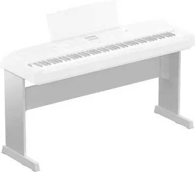 Yamaha L-300 Стойка для фортепиано в мебельном стиле для DGX-670 - белая