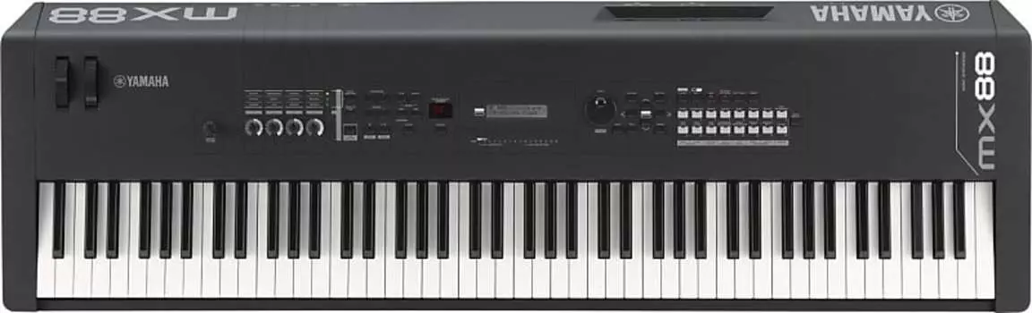 Yamaha - MX88 - 88-клавишный синтезатор - черный - MX88 - 88-Key Synthesizer - Black
