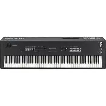 Yamaha MX-88 88-клавишный взвешенный музыкальный синтезатор, черный MX-88 88-Key Weighted Action Music Synthesizer - Black