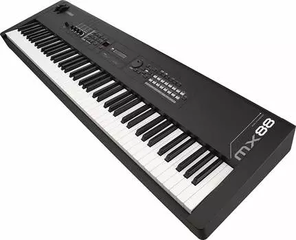Yamaha MX Synth, 88 взвешенных клавиш, более 1000 тембров Motif, VCM FX, интерфейс USB Audio/MIDI MX88BK