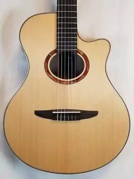 Yamaha NTX3 All Solid Cutaway Акустическая электрическая гитара с нейлоновыми струнами в футляре NTX3 NT