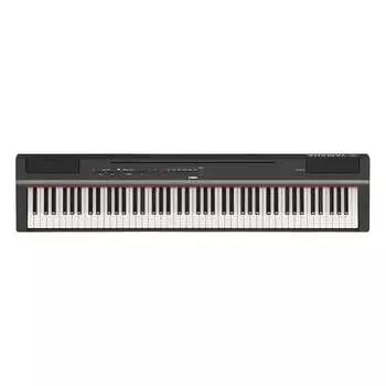 Yamaha P125AB 88-клавишное цифровое пианино с взвешенным механизмом и механизмом GHS — черный