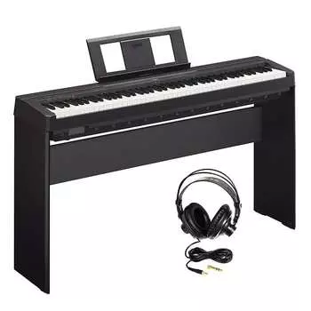 Yamaha P45B 88-клавишное цифровое пианино Essentials Bundle P45B 88-key Digital Piano Essentials Bundle