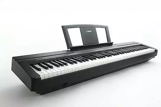 Yamaha P45B Черное 88-клавишное современное пианино начального уровня P45B Black 88-Key Entry Level Contemporary Piano
