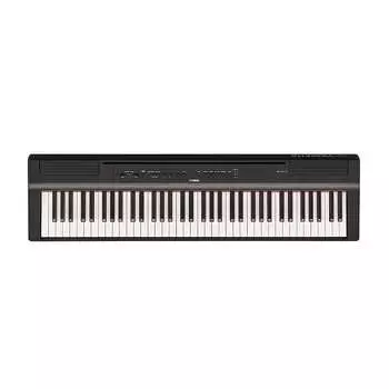 Yamaha P-121B 73-клавишное цифровое пианино серии P — черное P121B