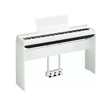 Yamaha P-125A 88-клавишное цифровое взвешенное пианино — белое P-125A 88-Key Weighted Action Digital Piano - White