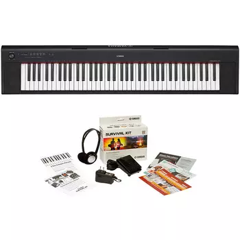 Yamaha Piaggero NP-32 76-клавишная клавиатура для цифрового пианино с комплектом аксессуаров SKD2 YAM-EZ-300-SKB2