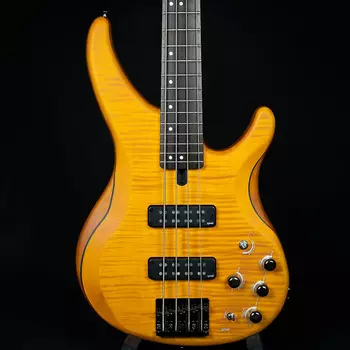 Yamaha TRBX604FM 4-String Electric Bass Guitar Палисандр Накладка на гриф Matte Amber (1HZ063177)