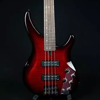 Yamaha TRBX604FM 4-струнная электрическая бас-гитара Палисандр Накладка на гриф Темно-красный взрыв (1HX253585)