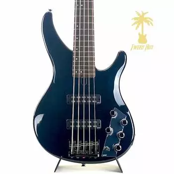 Yamaha TRBX605FM 5-струнная бас-гитара - полупрозрачный черный TRBX605FM 5-String
