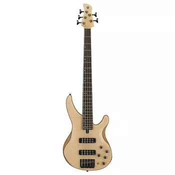 Yamaha TRBX60FMNS 5-струнная бас-гитара с топом из огненного клена в натуральном цвете TRBX605FMNS