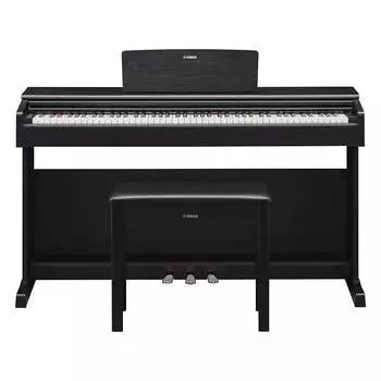 Yamaha YDP145B Традиционное цифровое пианино Arius из черного ореха со скамейкой
