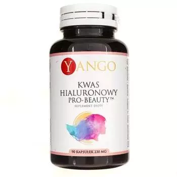 Yango, Гиалуроновая кислота Pro-Beauty, 90 капсул