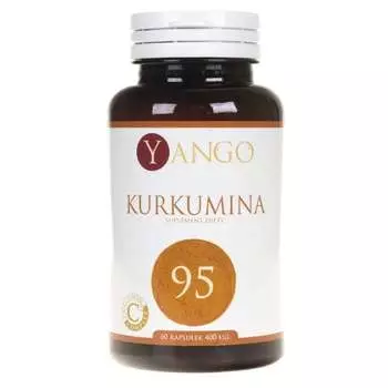 Yango, Куркумин 95, 60 капсул