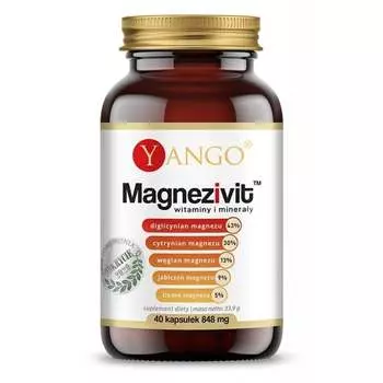 Yango, Magnezivit 40 капсул магниевый набор