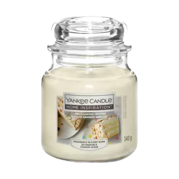 Yankee Candle Home Inspiration ароматическая свеча Vanilla Almond Frosting, 340 г