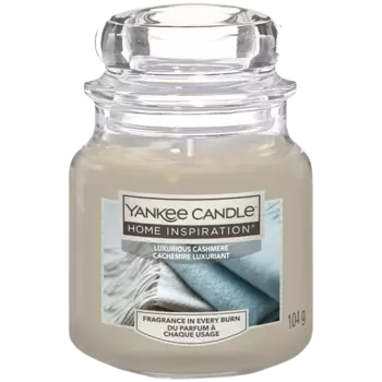 Yankee Candle Home Inspiration Luxury Cashmere маленькая ароматическая свеча, 104 г