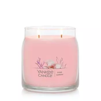 Yankee Candle Pink Sands, 13 унций. Фирменная средняя банка для свечей