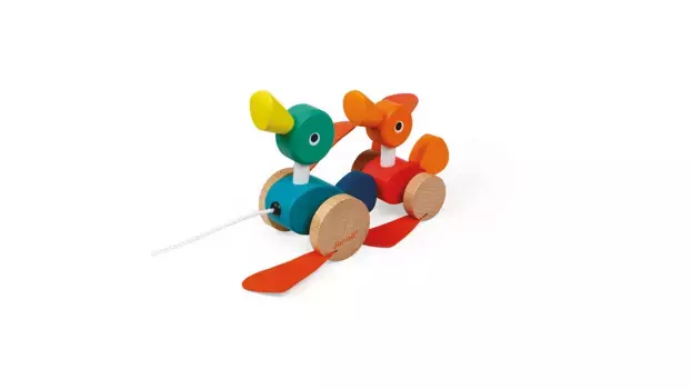 Янод дренировочные животные утиные (деревянные) Janod