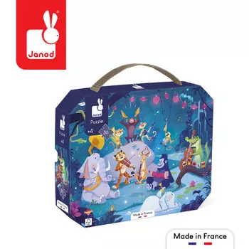 Янод, пазл, в чемодане Летний фестиваль, 36 шт. Janod