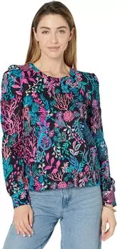 Янсен Толстовка Lilly Pulitzer, цвет Onyx Twilight Coral