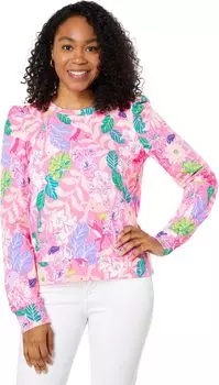 Янсен Толстовка Lilly Pulitzer, цвет Pink Isle Best of Friends