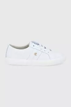 Янсон II кожаные кроссовки Lauren Ralph Lauren, белый