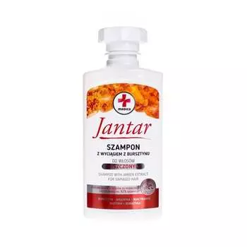 Янтарь, шампунь с экстрактом янтаря для поврежденных волос, 330 мл Farmona