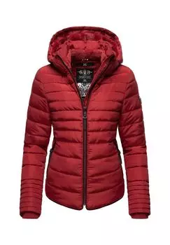 Янтарная зимняя куртка MARIKOO, цвет Blood Red