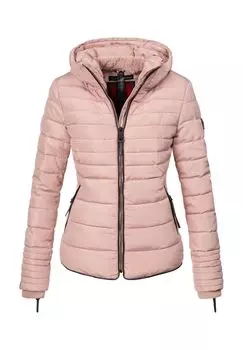 Янтарная зимняя куртка MARIKOO, розовый