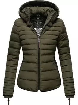 Янтарная зимняя куртка Marikoo, зеленый