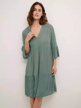 Янтарное платье марианы KAFFE, цвет Dusty Jade