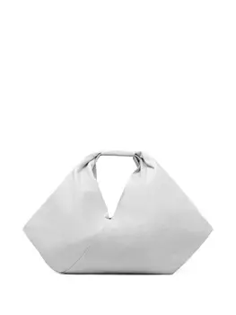 Японская драпированная сумка-тоут MM6 Maison Margiela, серый