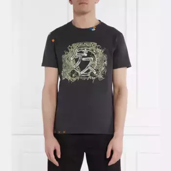Японская футболка стандартного кроя ideog Guess, черный