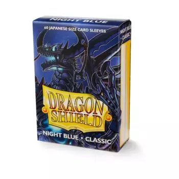 Японские рукава – классический ночной синий (60), Dragon Shield - Card Sleeves - Japanese