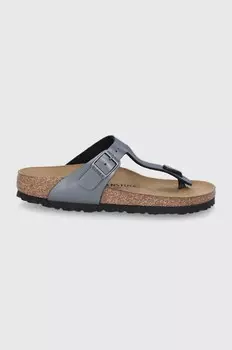 Японские шлепанцы Gizeh Birkenstock, серый
