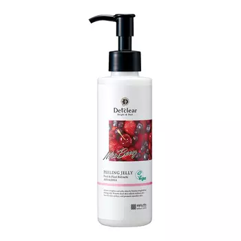 Японский скраб для лица, 180 мл Detclear Bright&Peel peeling jelly mix berry