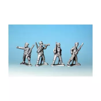 Японское командование спешенной кавалерии, Historical Miniatures - Boxer Rebellion (28mm) (Crusader Miniatures)