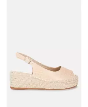 Яраэль Кроко босоножки на платформе с открытым носком London Rag, коричневый/бежевый