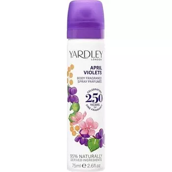 Yardley London April Violets Body Spray 75ml