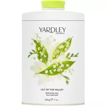 Yardley Of London Lily Of The Valley Парфюмированный тальк 200г, Yardley London