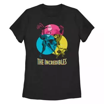 Яркая футболка Missy Crew для детей Disney/Pixar's The Incredibles Family Licensed Character