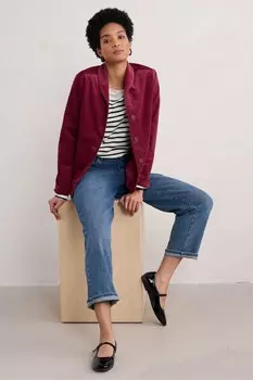 Яркая куртка Seasalt Cornwall, розовый