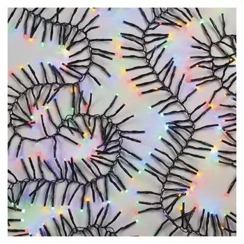 Яркая светодиодная цепочка EMOS для использования внутри и снаружи помещений, длина 7,2 м, IP44, 960 светодиодов + кабель питания и блок питания длиной 5 м, эффективные режимы освещения, D4BM05