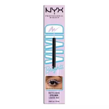 Яркая жидкая подводка для глаз с ручкой NYX Professional Makeup, цвет lilac ink, 2 мл